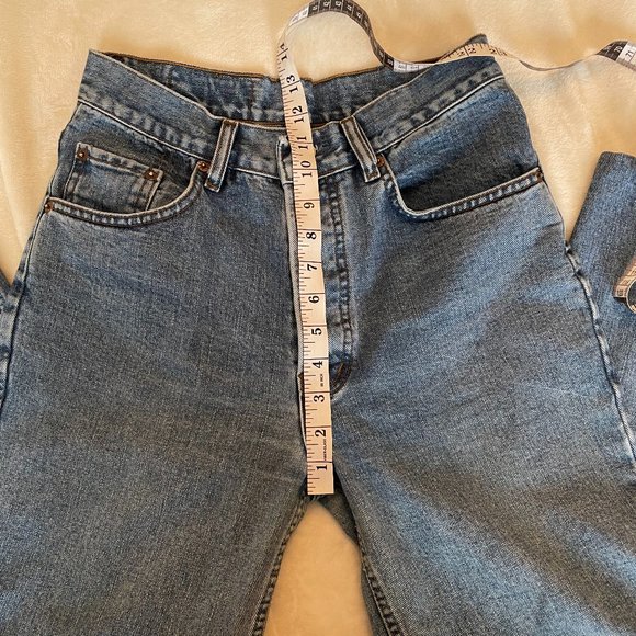 Vintage Levis 501 made in USA 501 90s jeans denim blue straight leg 100% cotton - Picture 6 of 12